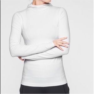 NWOT Athleta Flurry Scuba Hoodie Long Sleeves